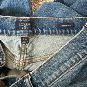 J. Crew Flex Straight Denim Jeans